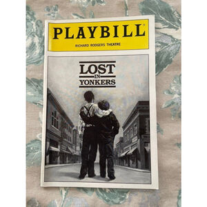 Playbill Lost in Yonkers Broadway NYC